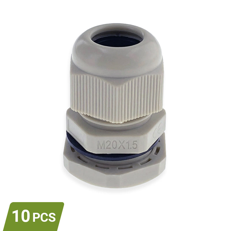 KABELWARTEL M20 | 6-12MM | GRIJS | 10 STUKS