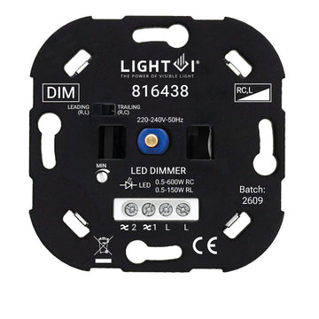 TRIAC LED DIMMER | 0.5-600W | WISSELSCHAKELING