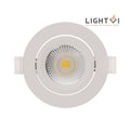LIGHTVI | LED INBOUWSPOT | TURIN | SLIM-FIT | 4W/ 6W | DIM | WIT | CCT-SWITCH