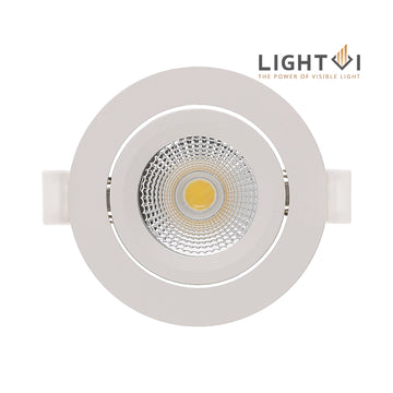 LIGHTVI | LED INBOUWSPOT | TURIN | SLIM-FIT | 4W/ 6W | DIM | WIT | CCT-SWITCH