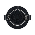 LIGHTVI | LED INBOUWSPOT | TURIN | SLIM-FIT | 4W/ 6W | DIM | ZWART | CCT-SWITCH