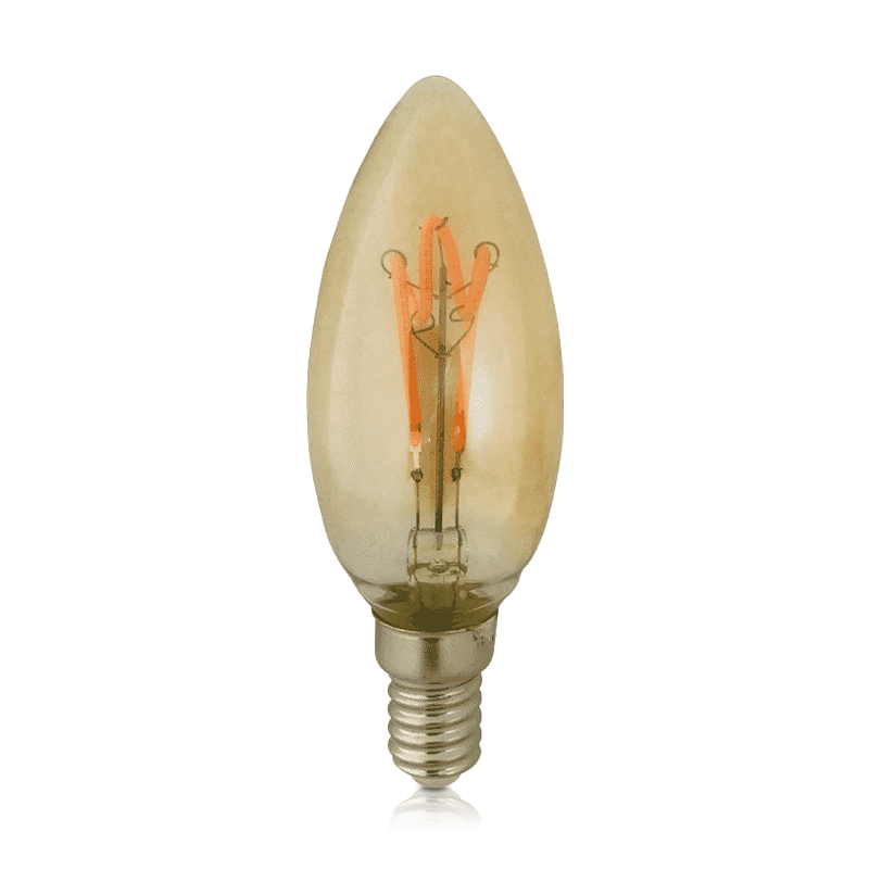 led-kaarslamp-e14-amber