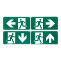 NOODVERLICHTING OPBOUW | KLAP | WIT | 3.5W | INCL. PICTOGRAMMEN
