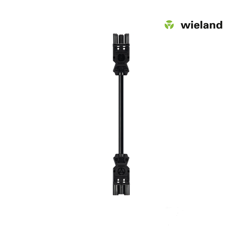 Wieland GST18I3 Coupling cable 1.5 mm² 3 meters black