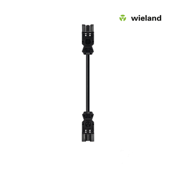 Wieland GST18I3 Coupling cable 1.5 mm² 3 meters black