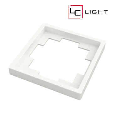 LC-LIGHT | AFDEKRAAM | 1-VOUDIG | WIT