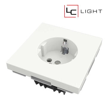 LC-LIGHT | WANDCONTACTDOOS | RA | WIT