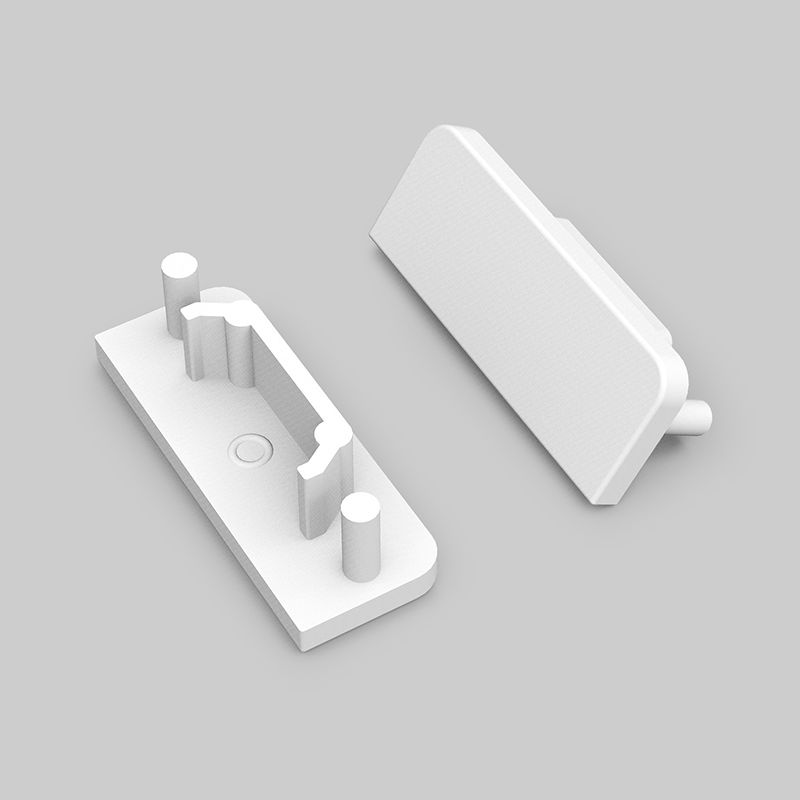 END CAP ZONDER KABELOPENING | SURFACE | 14MM | 20 STUKS