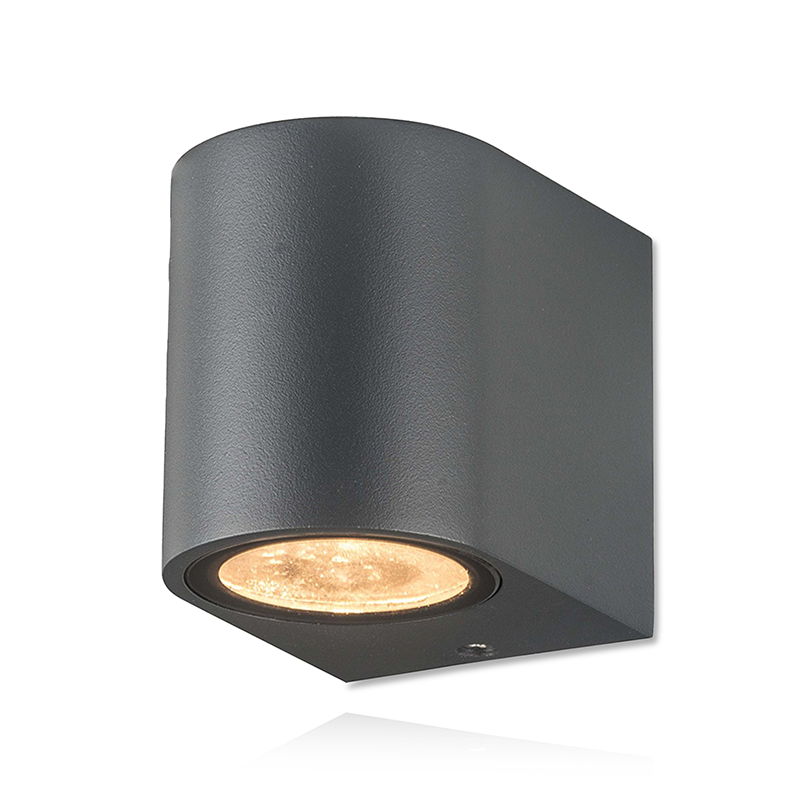 grijze wandlamp gu10