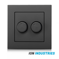 afdekplaat-duo-dimmer-ION-INDUSTRIES-mat-antraciet