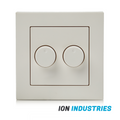 afdekplaat-duo-dimmer-mat-wit-ION-INDUSTRIES