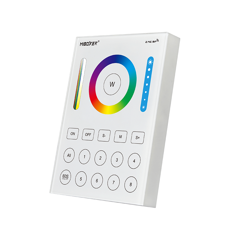 afstandsbediening-wit-MI-Light-8-groepen-RGB+CCT