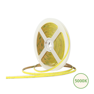 COB LEDSTRIP | 3MM | 24V | IP20 | 5M | 8W/M | 5000K