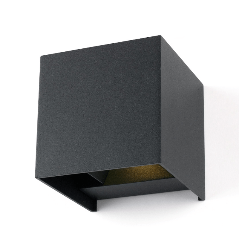 CUBE06D-G-3000K | LED CUBE 2x3W DIM GRIJS