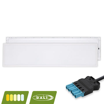 BACK-LIT LED PANEEL | CUPID | 120X30CM | 30W | DALI | CCT-SWITCH | MET 5-SWP SNOER
