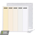 BACK-LIT LED PANEEL | CUPID | 60X60CM | 25W | CCT-SWITCH | MET EUROSNOER