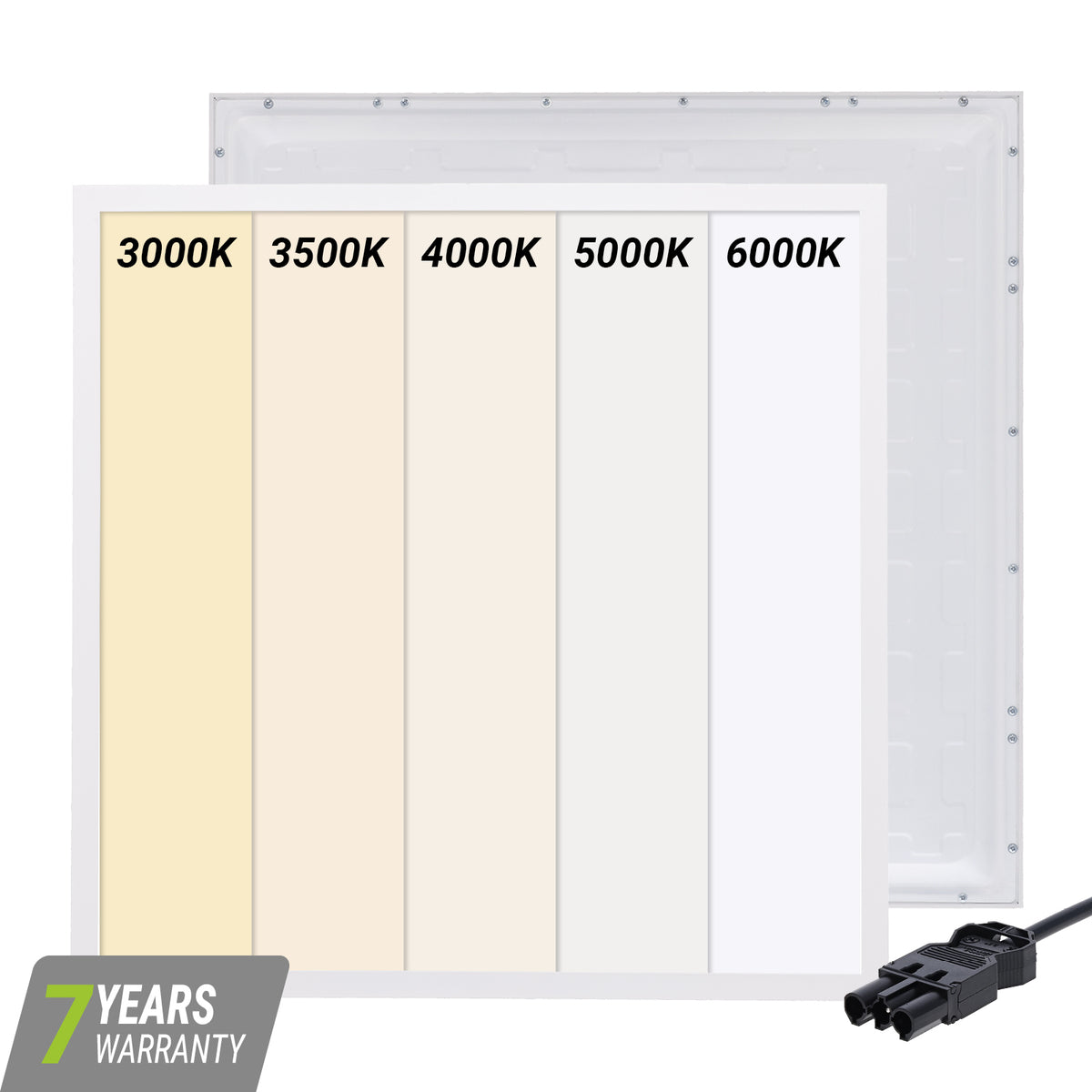 BACK-LIT LED PANEEL | CUPID | 60X60CM | 25W | CCT-SWITCH | MET 3-SWP SNOER