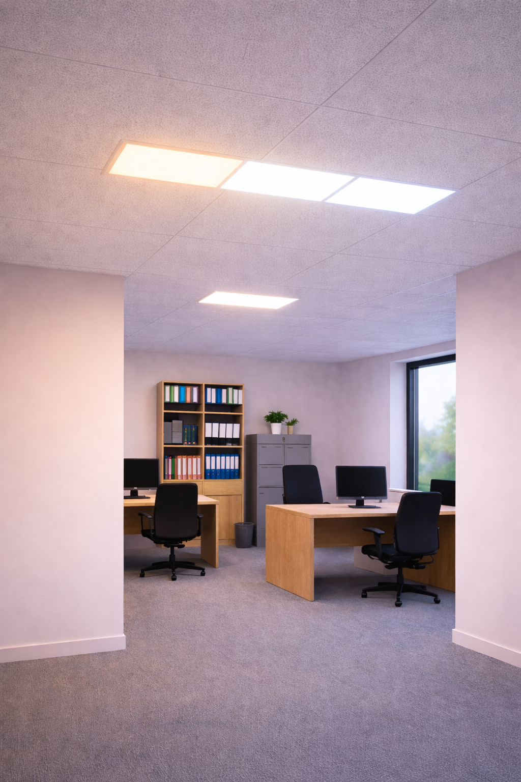 BACK-LIT LED PANEEL | 120X30CM | PRO | 25W | 160lm/w | CCT-SWITCH