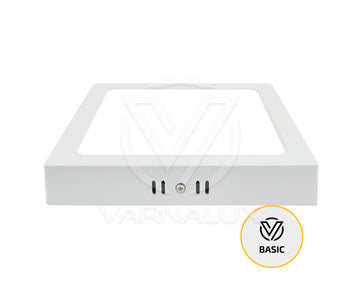 LED Slim Downlight DOB Basic 12W Square Surface Mounted