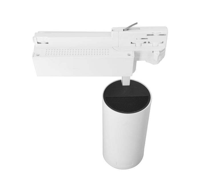 Led railspot met adapter voor spanningsrail