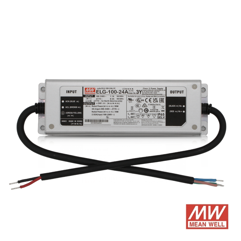 24V | MEANWELL DRIVER | IP65 | 100W