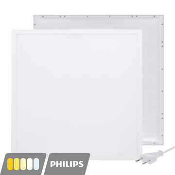 BACK-LIT LED PANEEL | EUROPA | 60X60CM | 30W | PHILIPS DRIVER | CCT-SWITCH | MET EUROSNOER