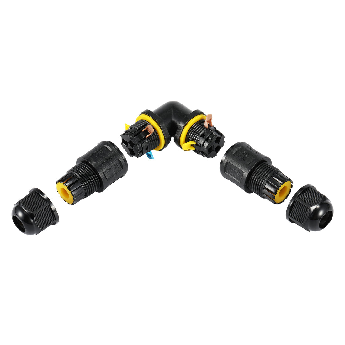 3 PIN | L QUICK WATERPROOF CONNECTOR | IP68 | 4-11MM