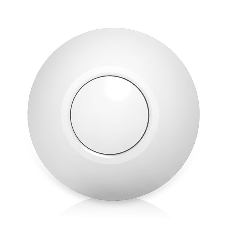 vloerdimmer wit met centrale drukknop