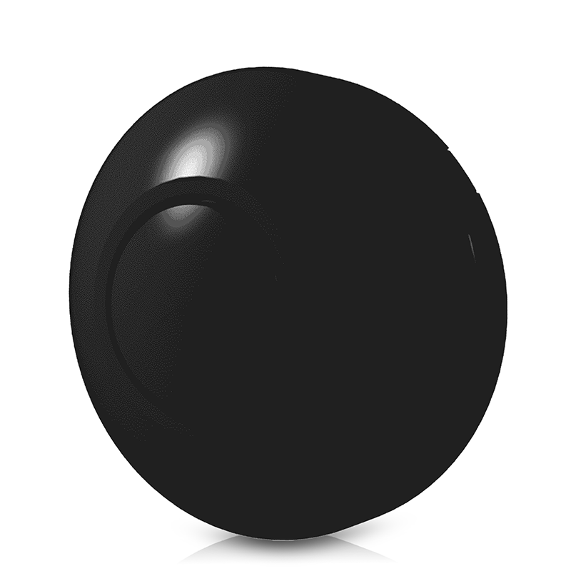 led vloerdimmer met drukknop zwart