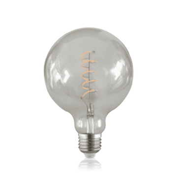 LED Filament Bulb G125 4W Clear