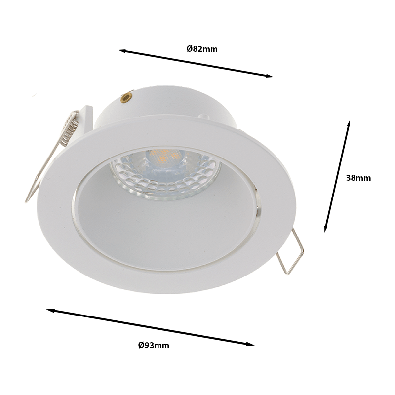 led inbouwspot witgu10 mr16 kantelbaar