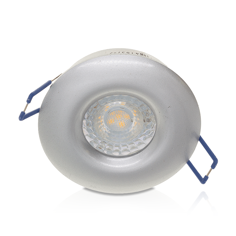 led inbouwspot rvs zilver mr16 gu10 fitting