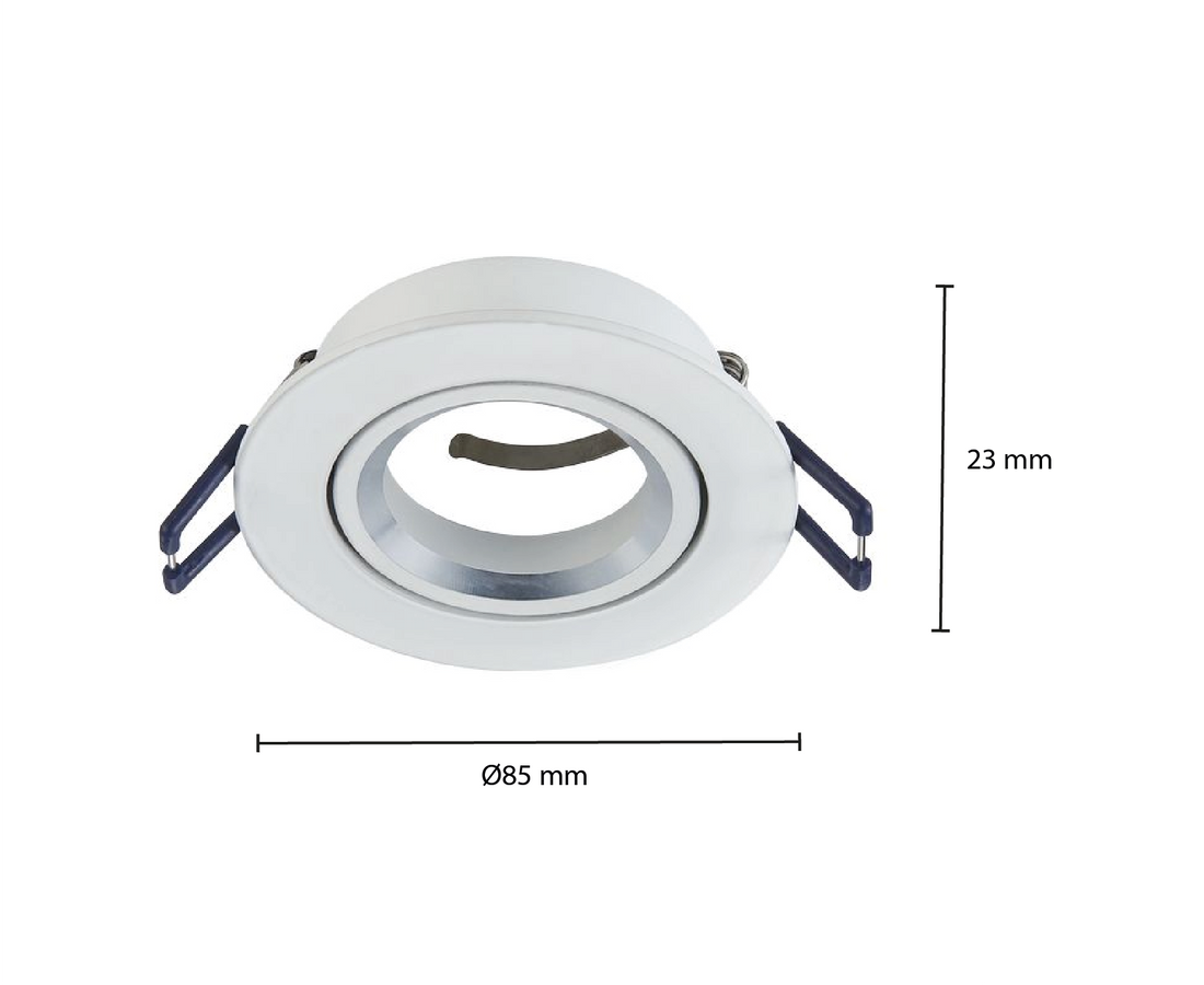 GU10 ARMATUUR SINOPE KANTELBAAR WIT