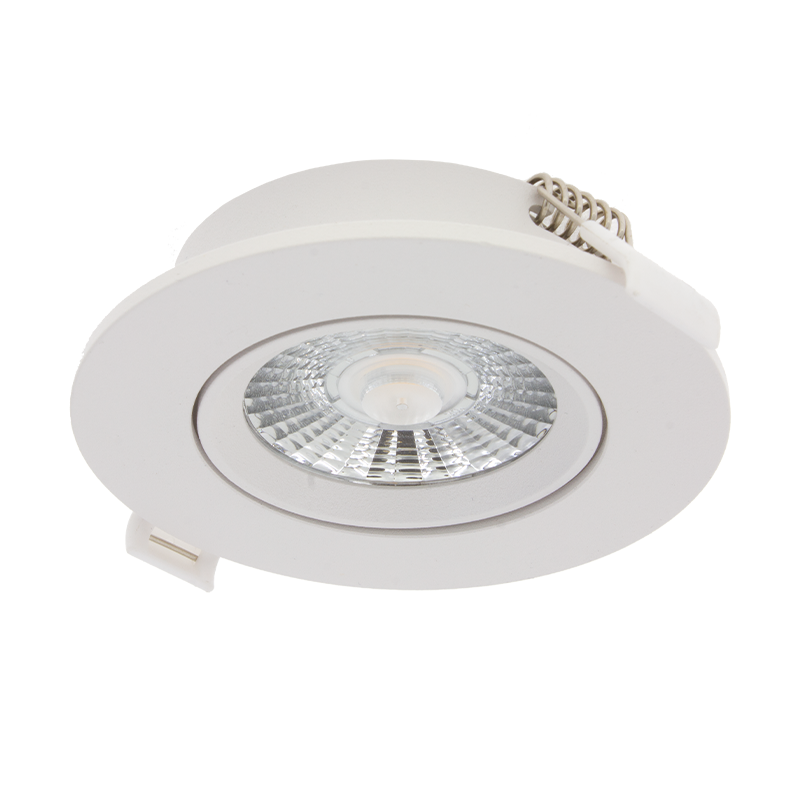 LED RECESSED SPOTLIGHT | HYDRA | SLIM-FIT | Ø75 | 6W | DIM | WHITE