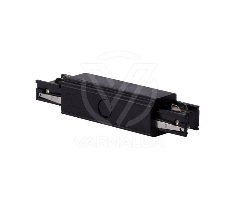 "I" shape square 4 wired 3-phase connector Black
