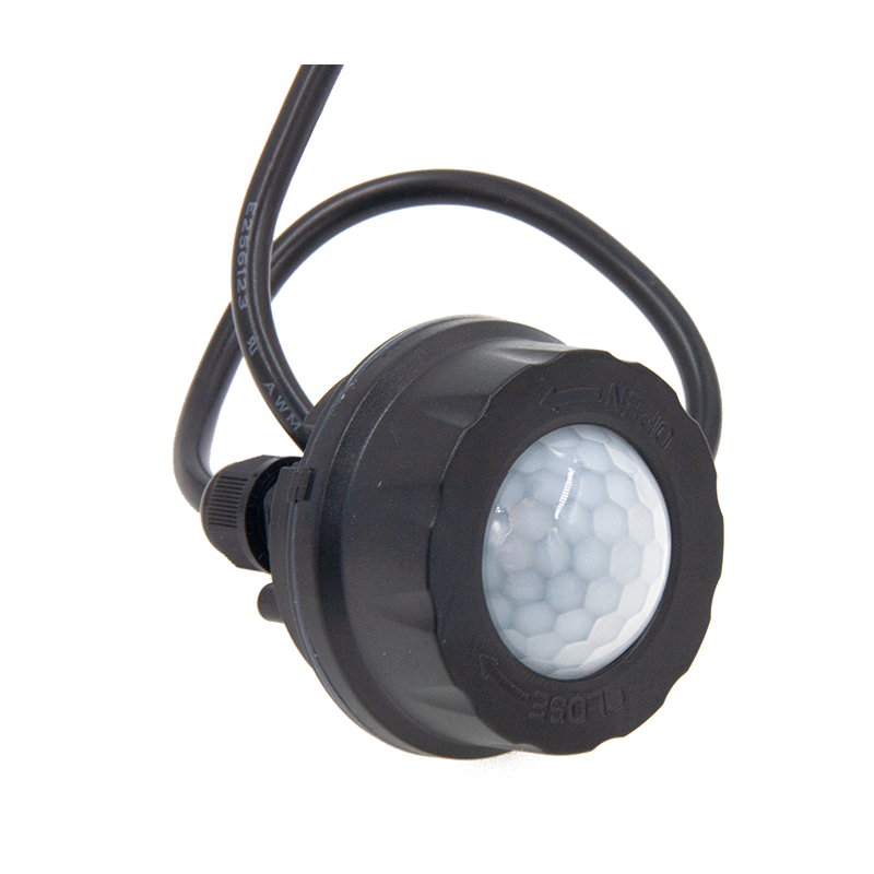 HAISEN SCREW IN | PIR/DAGLICHT SENSOR | ZWART