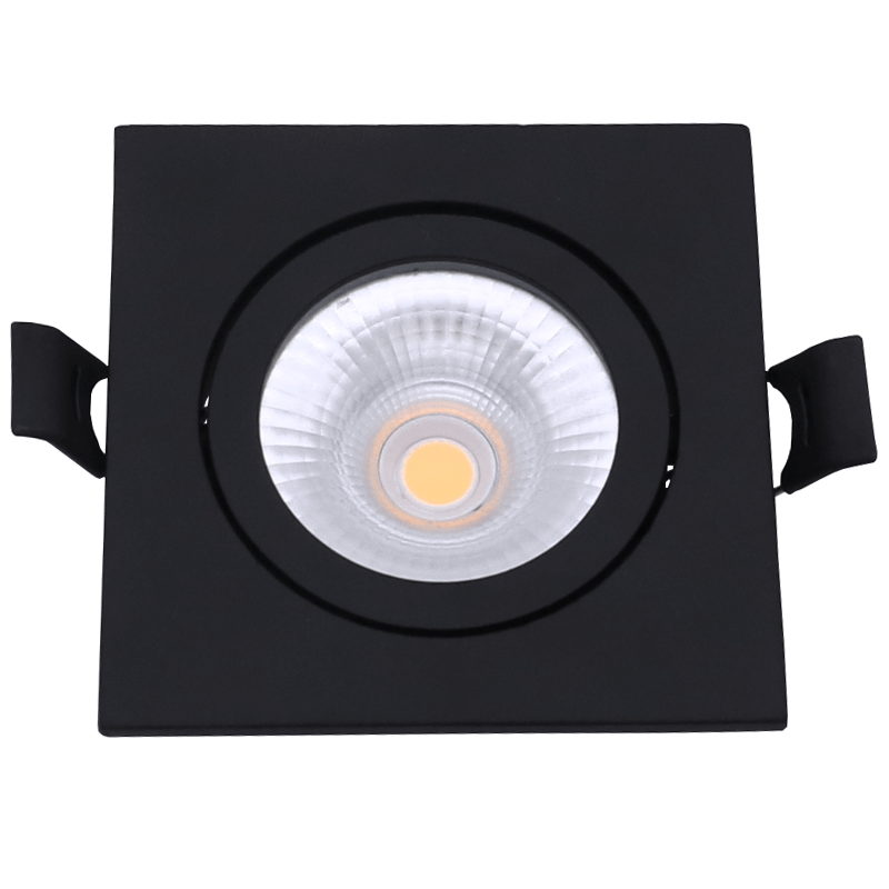LED INBOUWSPOT | LAOM | SLIM-FIT | 6W | DIM | ZWART