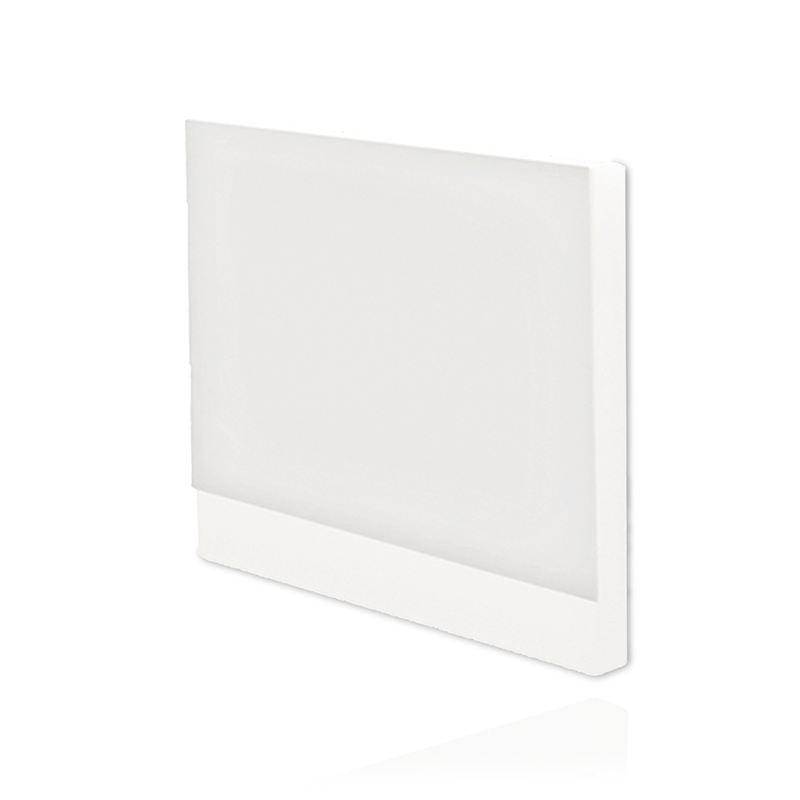 OPZETSTUK WIT | VIERKANT | ONDER | T.B.V. INBOUW TRAPVERLICHTING