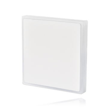 lamp trap opzetstuk wit vierkant