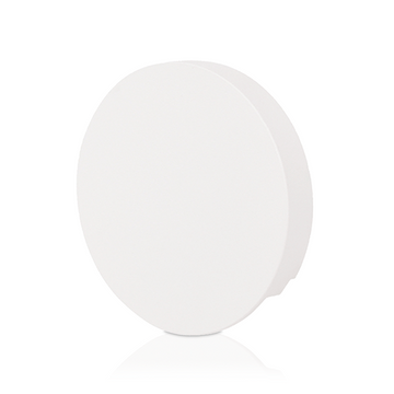 opzetstuk trap wandlamp rond wit