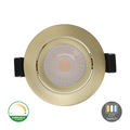 815097 | LED INBOUWSPOT | MIRAN | SLIM-FIT | 5W/7W | D2W + CCT-SWITCH | BRASS