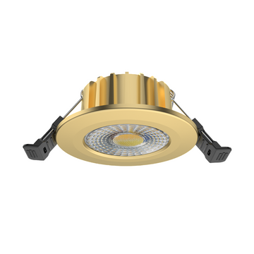 LED INBOUWSPOT | 6W | Ø75mm | DIMBAAR | CCT-SWITCH | IP65 | GOUD