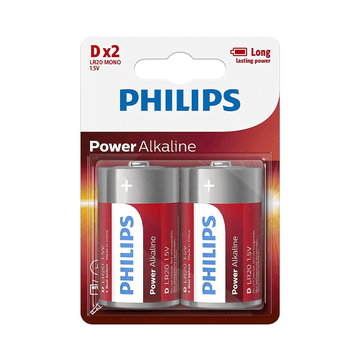 PHILIPS | POWER | ALKALINE | D BATTERIJ