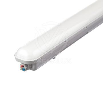Led tri proof with Philips/Osram driver 120cm premium 36W, Linkable
