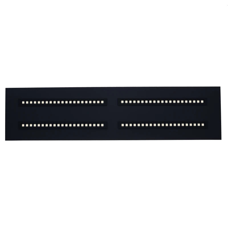 811617 | LED LOUVRE PANEEL | NOVA | 120X30CM | 36W | CCT-SWITCH | ZWART