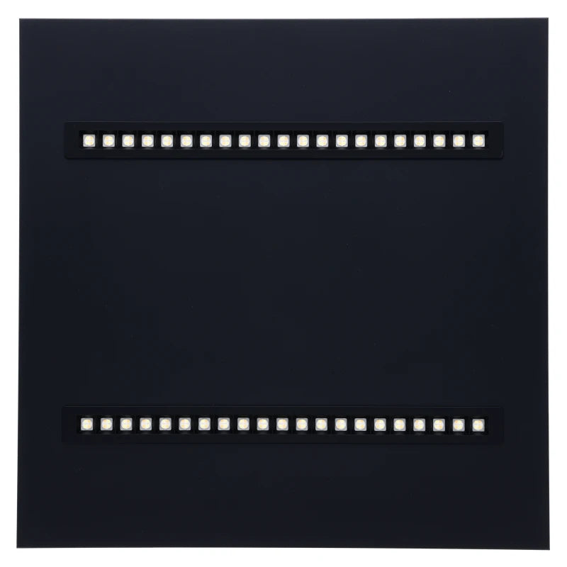 811563 | LED LOUVRE PANEEL | KASTRA | 60X60CM | 36W | CCT-SWITCH | ZWART