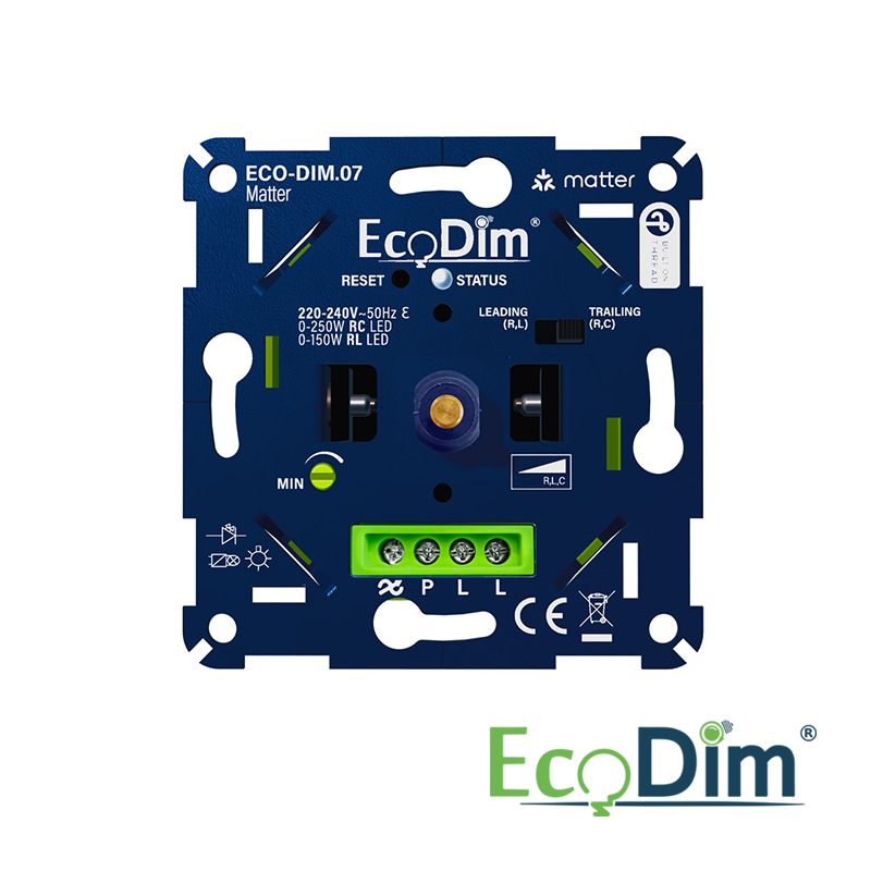 LED DIMMER | MATTER | PRESS/TURN | 0-250W (RLC)