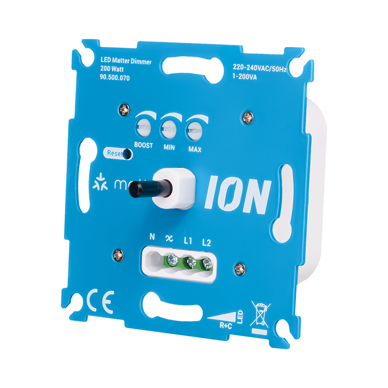 MATTER TRIAC LED DIMMER | 0.3-200 Watt | ION INDUSTRIES