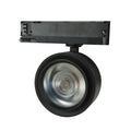 849015 | 3-FASE RAILSPOT MIMAS 30W ZWART ZOOMABLE  20°-40°