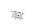 Mini I shape square 4 wired 3-phase connector White
